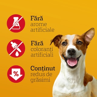 Pedigree | Jumbone | HraNa complementara pentru caini, cu aroma de vita si pasare, 4 buc, 160g