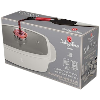 Berlinger Haus | Tava pentru friptura cu capac din sticla si buton pentru aroma