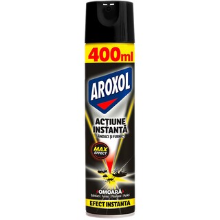 Insecticid spray actiune instanta gandaci si furnici 400ml