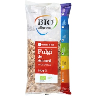 Bio All Green | Fulgi de secara ecologica 250g