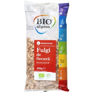 Bio All Green | Fulgi de secara ecologica 250g