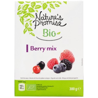 Nature's Promise Bio | Amestec de fructe de padure congelate ecologice 300g