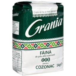 Faina de grau superioara 000 alba pentru cozonac 1kg