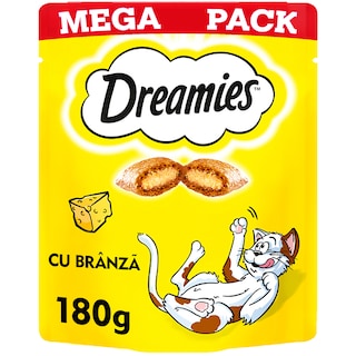 Dreamies | Recompense pentru pisici, cu branza 180g