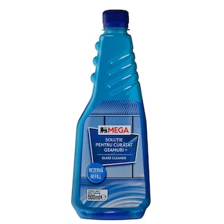 MEGA | Rezerva solutie pentru curatat geamuri 500ml