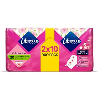 Libresse | Ultra | Absorbante Ultra+ Natural 20 bucati