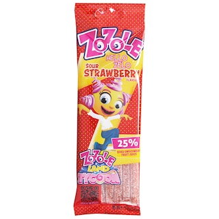 Zozole | Jeleuri cu aroma de capsuni, extra acrisoare 75g