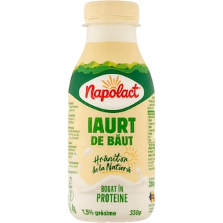 Napolact | Iaurt de baut 1.5% grasime 330g