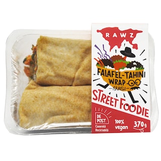 RAWZ | Street | Falafel tahini wrap vegan 370g