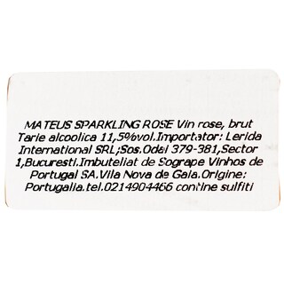 Mateus | Vin spumant roze 0.75L