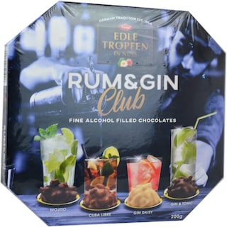 Trumpf | Edle Tropfen | Praline Rum & Gin Club 200g
