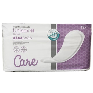 Care | Absorbante pentru incontinenta, unisex, Normal, 12 buc.