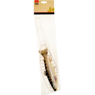 Grillchef | Accesoriu inox pentru peste 42x9cm