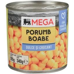 Porumb boabe, fara zahar 340g