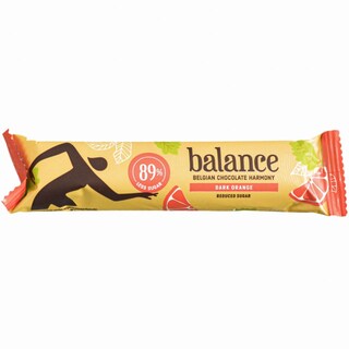 Balance | Baton ciocolata neagra si portocala 35g