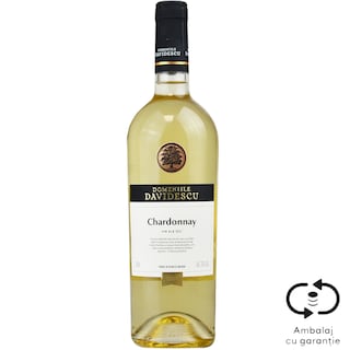 Domeniile Davidescu | Vin alb sec Chardonnay 0.75L