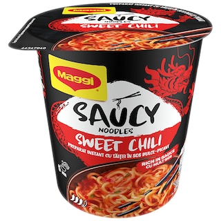Maggi | Magic Asia | Preparat instant cu taitei in sos dulce-picant 75g