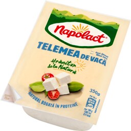 Napolact | Telemea cu gust domol din lapte de vaca 350g