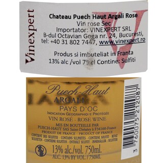 Puech-Haut | Argali | Vin rose 0.75L