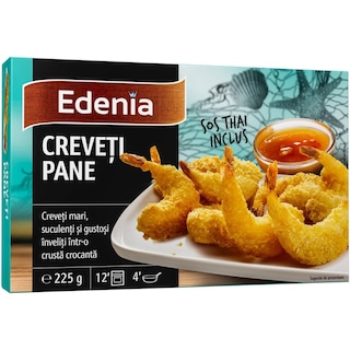 Edenia | Creveti pane 225g