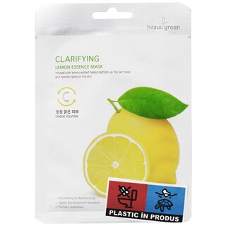 Beauugreen | Masca tip servetel purifianta cu lamaie 23ml