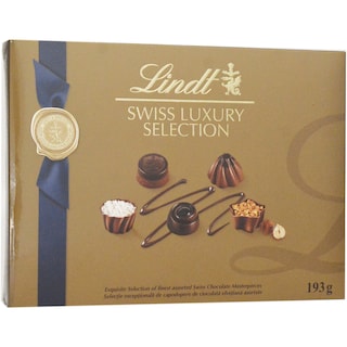 Lindt | Swiss | Bomboane de ciocolata Swiss Luxury Selection 193g
