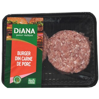 Diana | Burger din carne de porc 300g