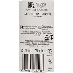 Gitana Winery | Vin roze sec Cabernet Sauvignon 0.75L