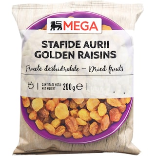 MEGA | Stafide aurii 200g