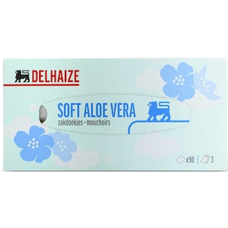 Delhaize | Batiste ultra fine cu aloe vera 90 bucati