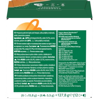 Starbucks | Cafea Caramel Macchiato, 2x6 capsule