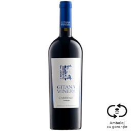 Gitana Winery | Vin rosu sec Cabernet 0.75L