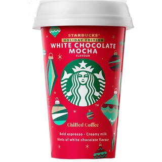 Starbucks | Bautura din lapte cu cafea si aroma de ciocolata alba. 220ml