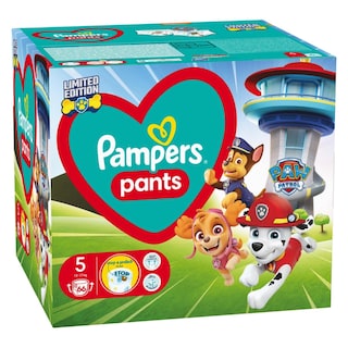 Pampers | Scutece chilotel bebelusi Marimea 5, 12-17 kg, 66 buc