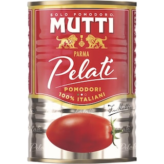 Mutti | Tomate intregi in suc de tomate 400g