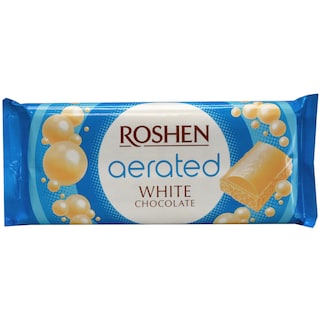 Roshen | Ciocolata aerata alba  80g