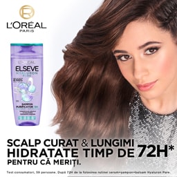 Elseve | Sampon purificator Hyaluron Pure 250ml