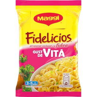 Maggi | Preparat instant cu fidea si gust de vita 59.2g