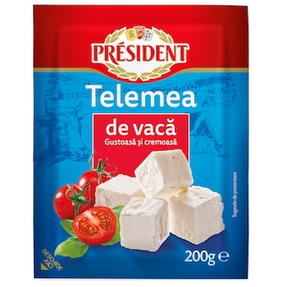 President | Telemea de vaca 200g