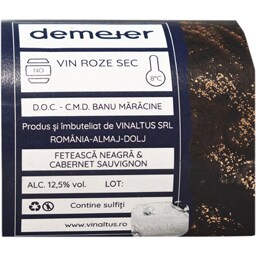 Demeter | Vin roze sec 0.75L