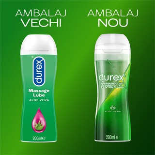 Durex | Play | Gel lubrifiant pe baza de apa cu aloe vera 200ml
