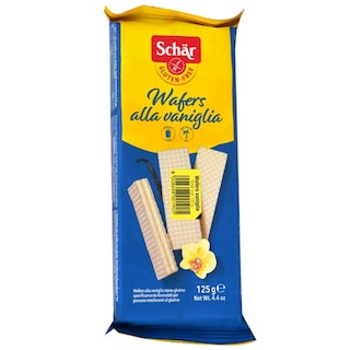 Schar | Napolitane cu crema de vanilie fara gluten 125g