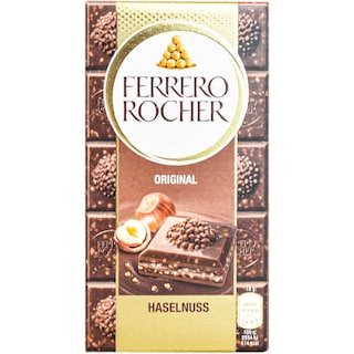 Ferrero Rocher | Ciocolata cu lapte si alune 90g