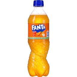 Fanta | Bautura racoritoare carbogazoasa cu suc de portocale 0.5L