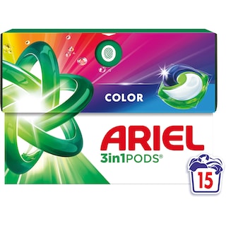 Ariel | Detergent Color, 15 capsule