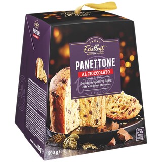 Excellent | Panettone cu bucatele de ciocolata 500g