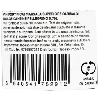 Pellegrino | Vin dulce 0.75L