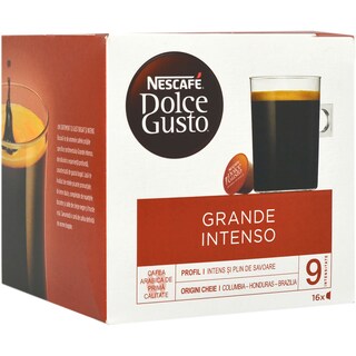 Nescafe | Dolce Gusto | Cafea Grande Intenso, 16 capsule