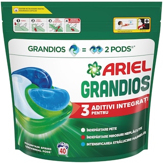 Ariel | Detergent Grandios Mountain Spring, 40 capsule