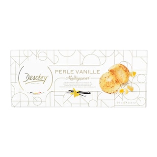 Desobry | Biscuiti cu ciocolata belgiana si vanileie Madagascar 95g